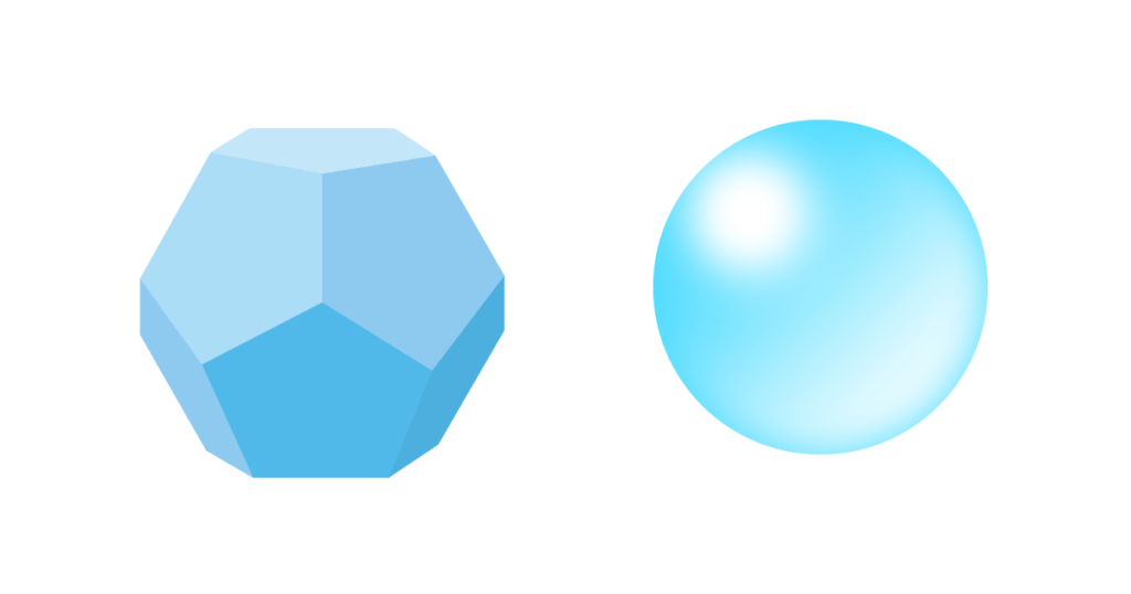 スケッチアップ　球体と多面体